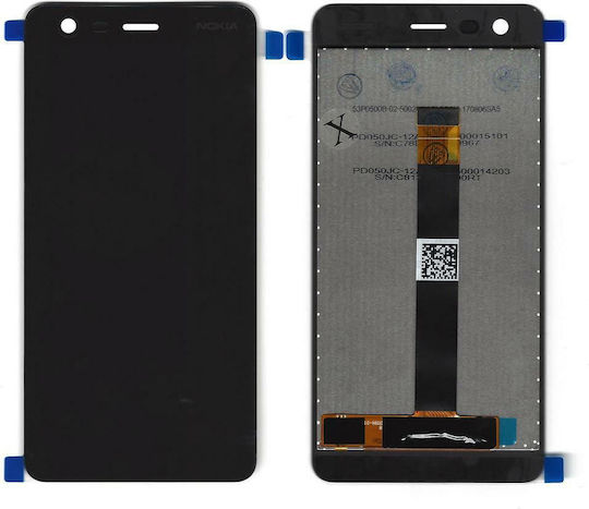 Οθόνη με Μηχανισμό Αφής για Nokia 2.1 (Μαύρο)