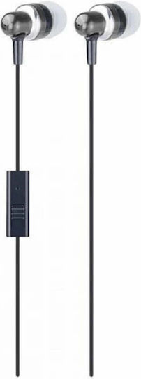 Moveteck C6218 In-Ear Freihändig Kopfhörer mit Stecker 3.5mm Gray