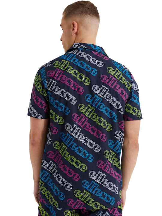 Ellesse Cămașă Bărbătească Cu mânecă scurtă Multicolor