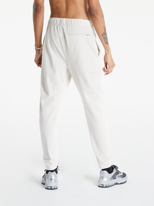 Sweatpants with Elastic Beige