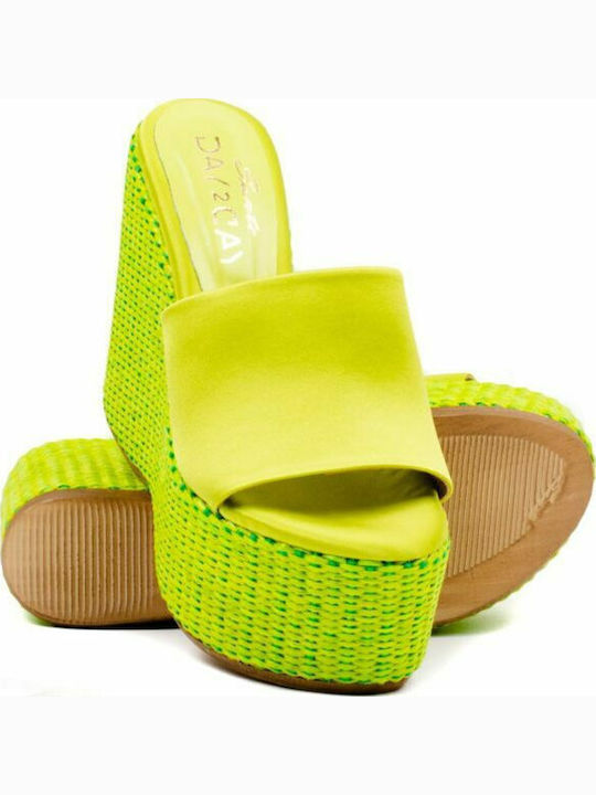 Platforme Dama Tip Slip On Verzi