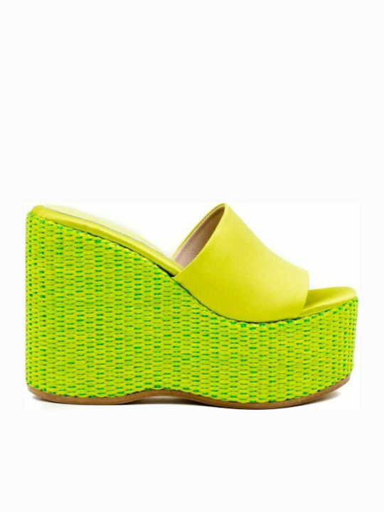 Platforme Dama Tip Slip On Verzi