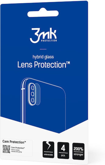 3MK Flexible Glass Lens Προστασία Κάμερας Tempered Glass Διάφανο για το Redmi Note 9