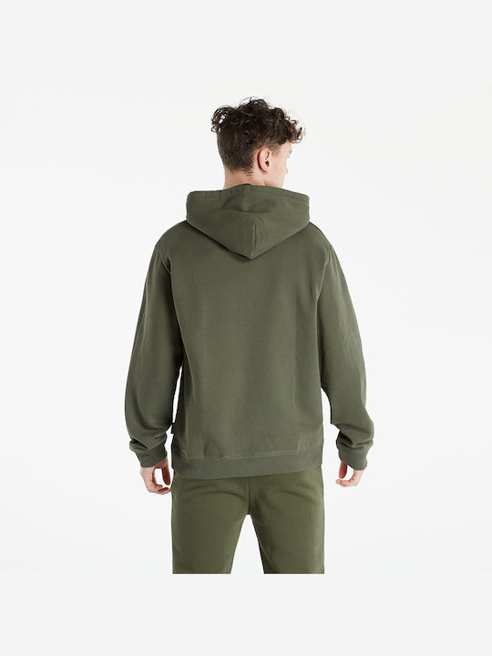 Napapijri B-Box Herren Sweatshirt mit Kapuze und Taschen Khaki NP0A4GBE-GE4