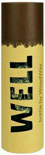 Woodway Well Flasche Thermosflasche Rostfreier Stahl 550ml Skull