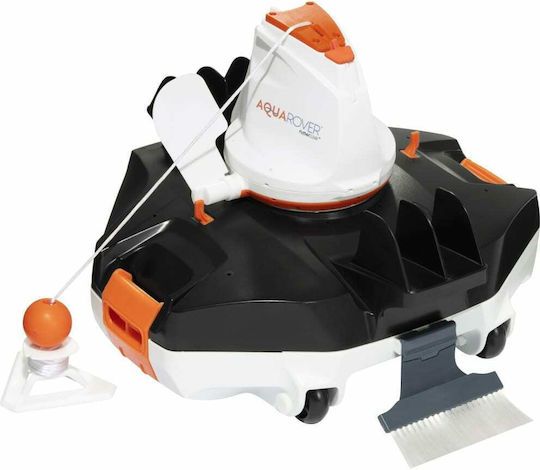 Bestway Flowclear Aquarover Ασύρματη Σκούπα Ρομπότ Πυθμένα για Πισίνες Μήκους έως 9.65m με Φίλτρο 4lt