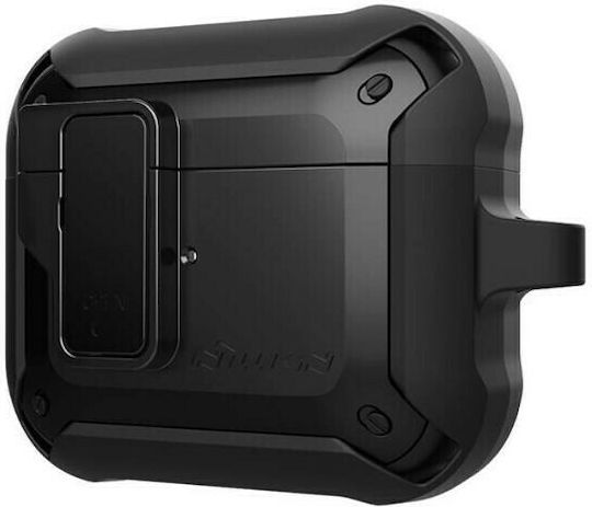 Nillkin Bounce Hülle Synthetisch,Polyester/Cotton/Leather in Schwarz Farbe für Apple AirPods 3