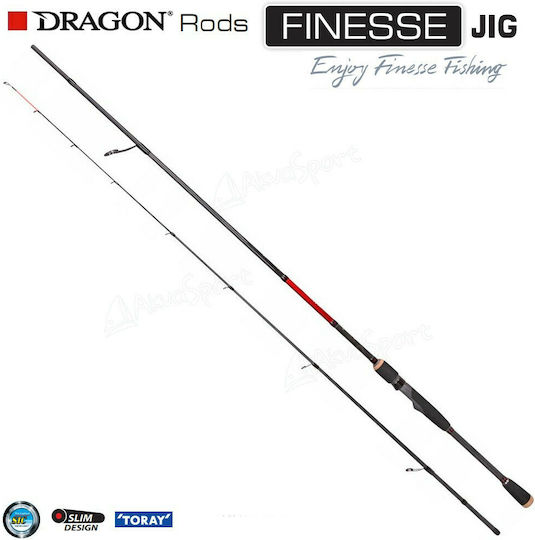 Dragon Finesse Jig 25 Риболовен прът за Спининг 2.75м 6-25гр