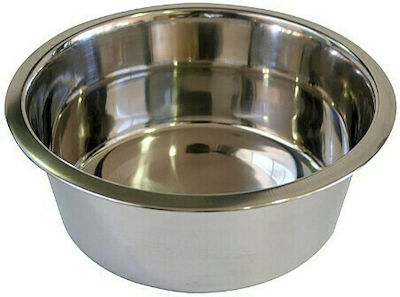 Croci Steel Dos Metall Schalen Futter & Wasser für Hunde Silber 240ml C6059712