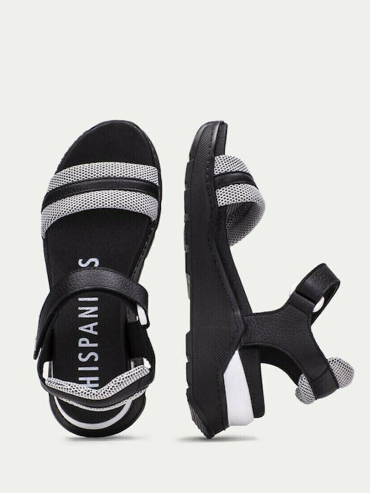 HV221721 Damenplattformen Black / White