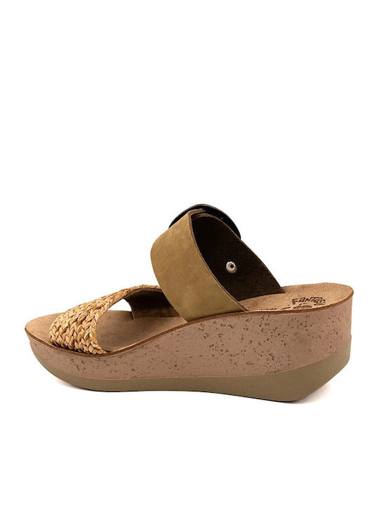 Roxy Anatomische Damenplattformen Khaki