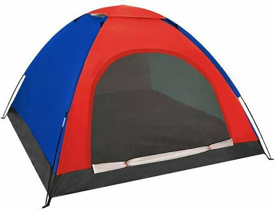 Camping Tent Igloo Red 3 Seasons For 4 People 190x190x123cm