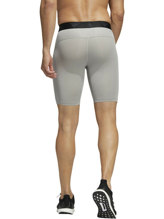 adidas Techfit Ανδρικό Αθλητικό Κολάν Compression Κοντό Γκρι