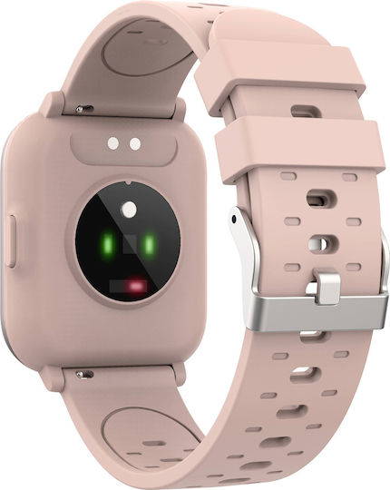 Denver SW-164 Smartwatch με Παλμογράφο (Ροζ Χρυσό)
