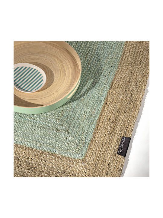 Guy Laroche Romeo Summer Rectangular Rug Jute Aqua