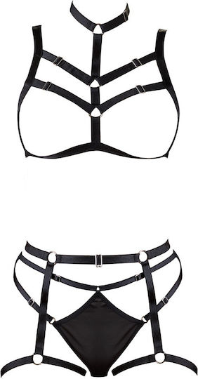 Cottelli Collection Harness Set Σετ Black