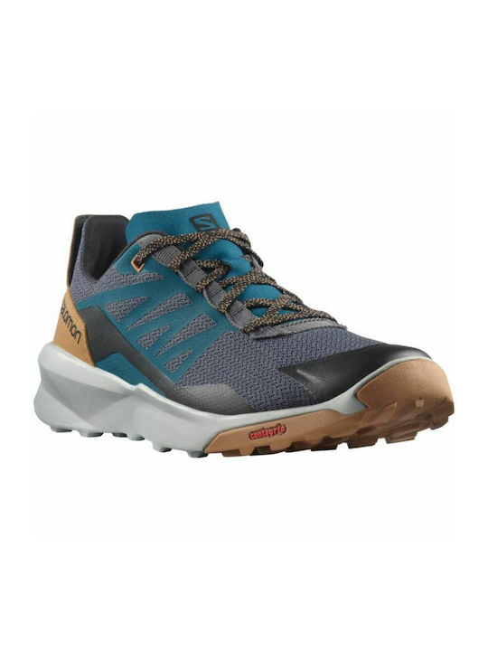 Patrol Sport Shoes Trail Running Magnet / Pearl Blue / Tobacco Brown