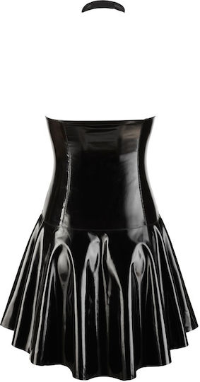 Black Level Φόρεμα Vinyl Dress Net Μαύρο