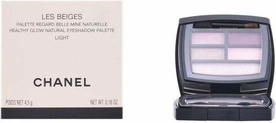 Chanel Les Beiges Healthy Glow Natural Eye Shadow Palette in Solid Form Light 4.5gr