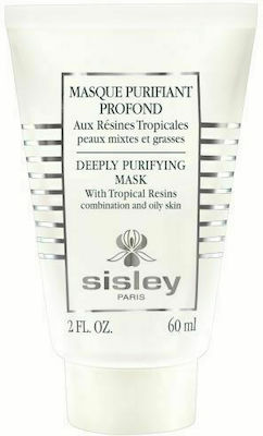 Sisley Paris Creamy Mask With Tropical Resins Deeply Purifying Combination Oily Skin 60ml