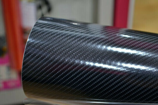 Carbon Αυτοκόλλητη Μεμβράνη Αυτοκινήτου Carbon McCarbon 583 Bubble Free 152 x 20cm σε Μαύρο Χρώμα
