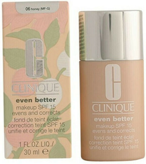 Clinique Even Better Лилаво/бяло SPF15 CN40 Кремав пеперуда 30мл