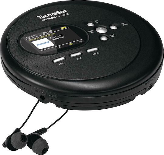 Technisat DigitRadio CD 2GO BT Portable Audio System with Bluetooth CD Black
