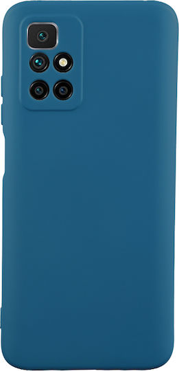 Idol 1991 Velvet Back Cover Silicone Blue (Redmi 10 / 10 2022)