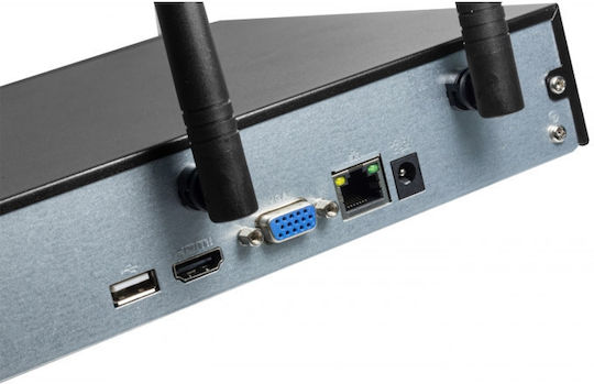 Technaxx PRO TX-64 Înregistrare video NVR WiFi 4 canale cu rezoluție Full HD 4607