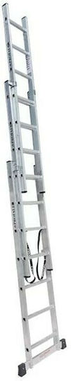 Profal Dreifach Kombinationsleiter Aluminium