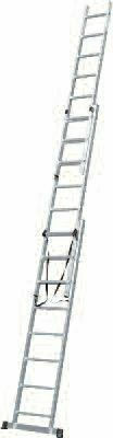 Bulle Dreifach Kombinationsleiter Aluminium