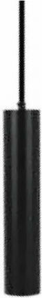 V-TAC Pendant Light Black with Socket GU10 6x30x30cm