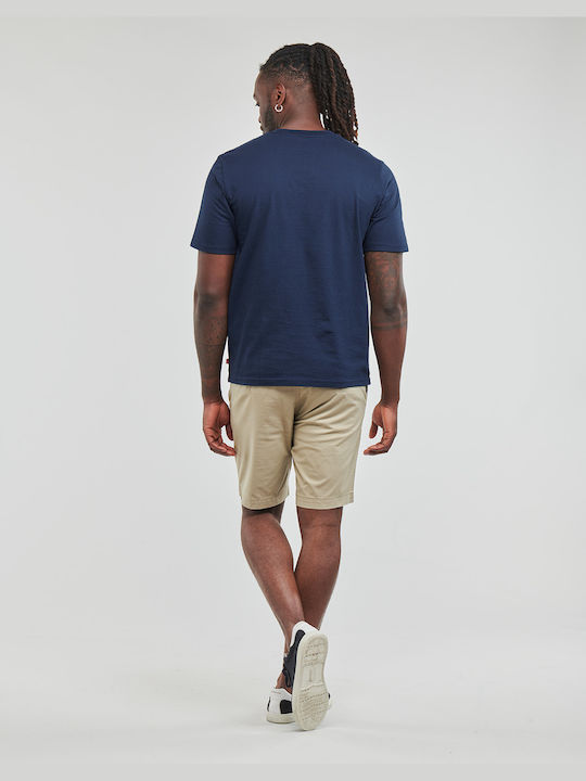 Levi's Ανδρικό T-shirt Navy Μπλε Μονόχρωμο