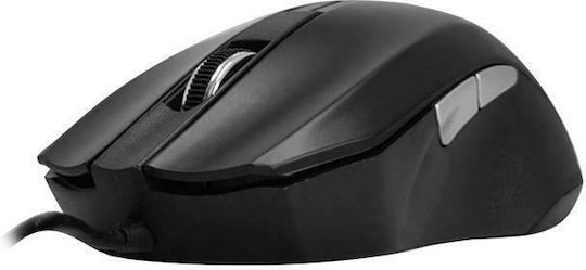 Powertech PT-851 Ενσύρματο Ποντίκι Μαύρο