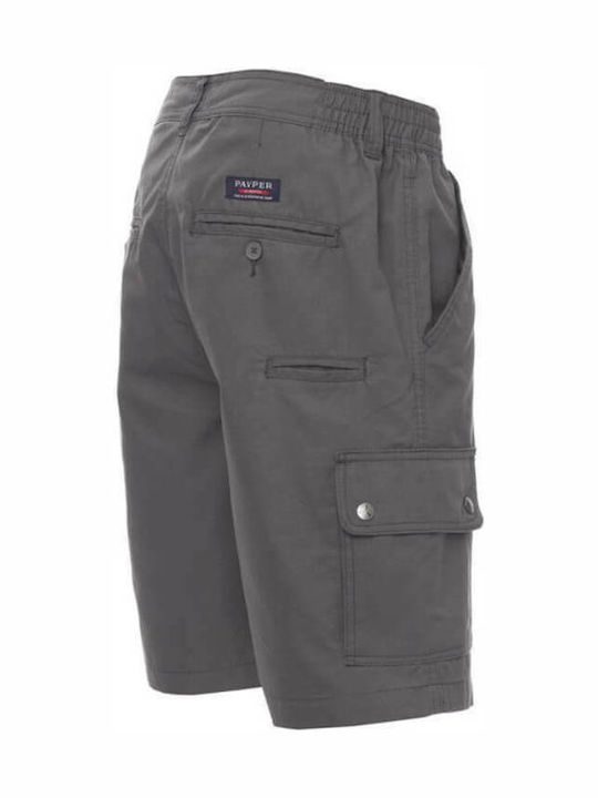 Payper Rimini Summer Work Shorts Gray made of Cotton