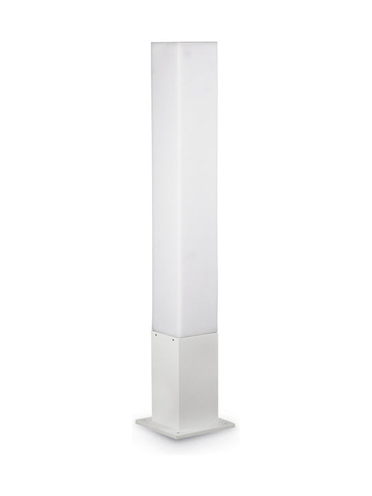Ideal Lux Edo Външна Стояща Лампа PT1 Квадратен Малък Пост 15W 79x15x15см Ideal Lux Edo Външна Стояща Лампа PT1 Квадратен Малък Пост 15W 79x15x15см