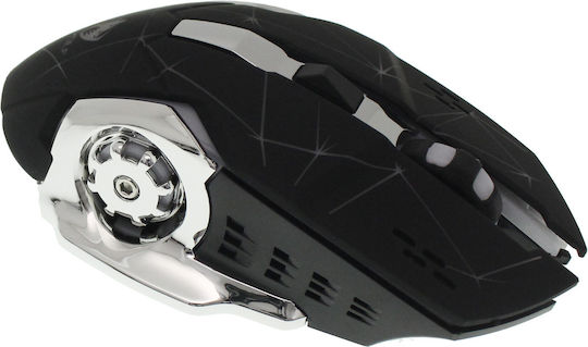 T-Wolf Q13 Ασύρματο RGB Gaming Ποντίκι Μαύρο