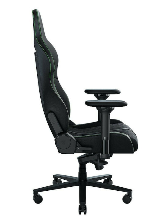 Razer Enki Artificial Leather Gaming Chair with Adjustable Arms Black/Green