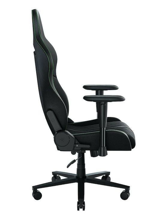 Razer Enki X Καρέκλα Gaming Δερματίνης με Ρυθμιζόμενα Μπράτσα Black / Green