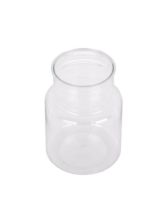 GloboStar Plastic Vase 8.5x8.5x12cm