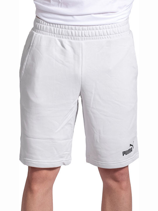 Men's Athletic Shorts White