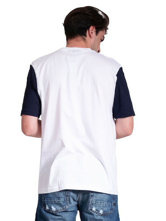 Fila Todd Herren T-Shirt Kurzarm White / Peacoat