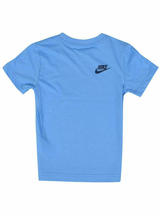 Nike Παιδικό Σετ με Σορτς Καλοκαιρινό 2τμχ Γαλάζιο