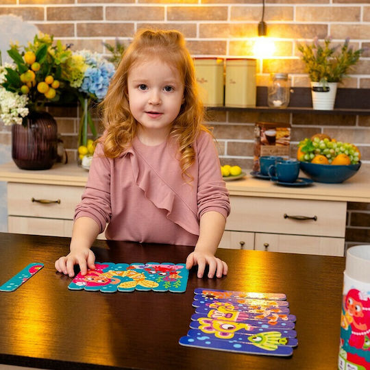Kinderpuzzle Meer Meer für 3+ Jahre alt+ Jahre 16pcs Roter Kafer