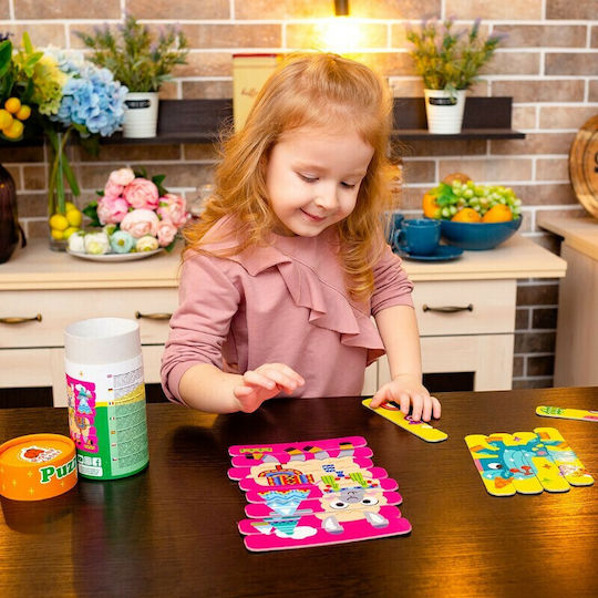Παιδικό Puzzle Γλυκά Ζωάκια Γλυκά Ζωάκια για 3+ Ετών 16pcs Roter Kafer