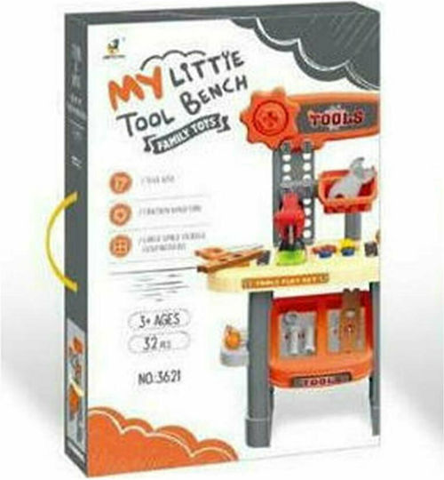 Zita Toys Bancă De Lucru Pentru Copii Pentru 3+ Ani 32 Buc