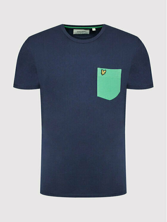 T-shirt Navy Μπλε