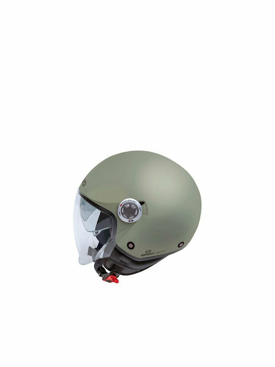 Garibaldi G20 Jet Helmet with Sun Visor ECE 22.05 Champagne Matt