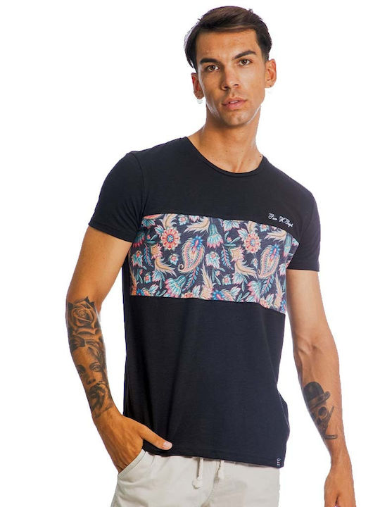 Paco & Co Men's T-Shirt Stamped Black