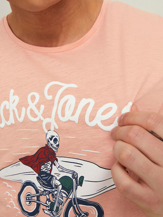 Tricou roz coral